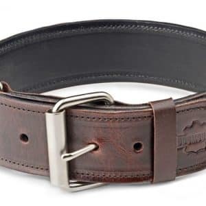 Posh Dark Brown Marble Dog Collar