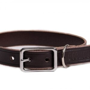 3/4″ Leather Dog Collar