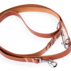 Adjustable Leather Dog Lead