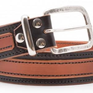 Maronero leather belt