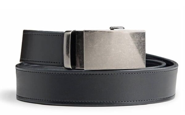 Men's real leather belt with removable buckle & formal and casual wear
