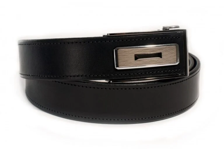 ベルト [MATINKIM]matte buckle leather belt in black MTQ00160-BLKPU-1KNIT_1024x1024
